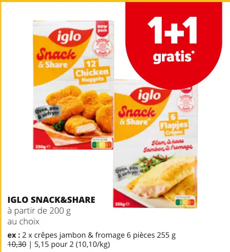Offre: Snack&share