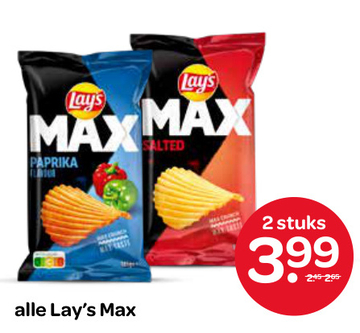 Aanbieding: Lay's Max