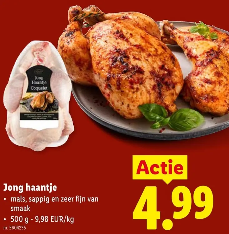 Promotie: Jong haantje