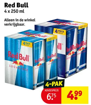 Aanbieding: Red Bull