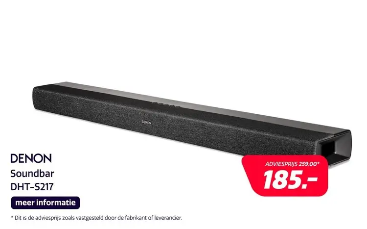 Aanbieding: Denon DHT-S217