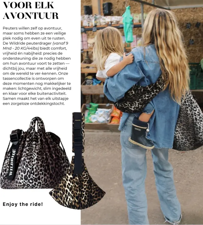 Aanbieding: Wildride peuterdrager