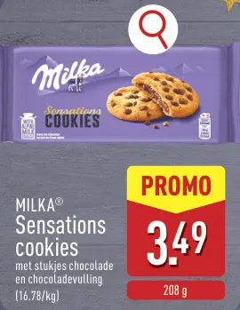 Promotie: Sensations cookies