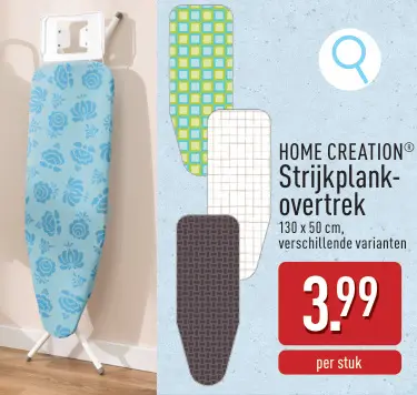 Promotie: Strijkplankovertrek