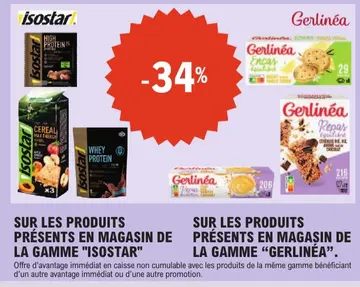 Offre: ISOSTAR et GERLINÉA