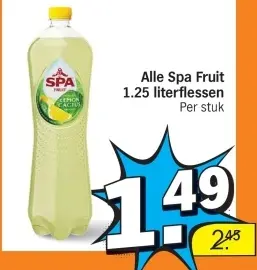 Aanbieding: Alle Spa Fruit