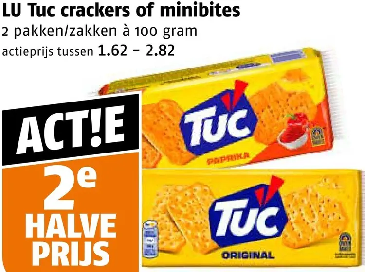 Aanbieding: Crackers of minibites
