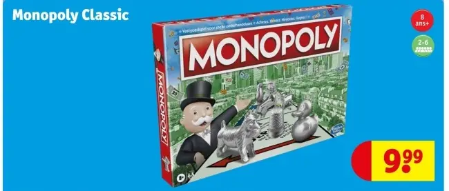 Offre: Monopoly Classic