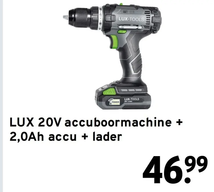 Aanbieding: accuboormachine