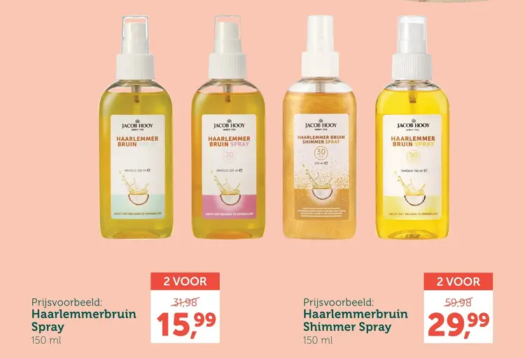 Promotie: Haarlemmerbruin Spray