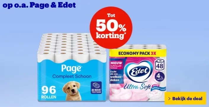 Aanbieding: Toiletpapier