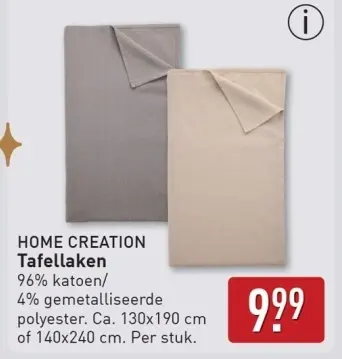 Aanbieding: Tafellaken