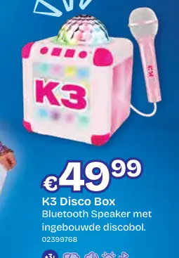Promotie: K3 Disco Box