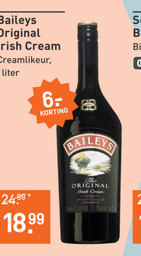 Aanbieding: Baileys Original Irish Cream