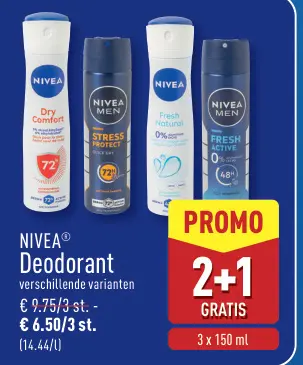 Promotie: NIVEA® Deodorant