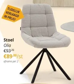 Aanbieding: Stoel Olia
