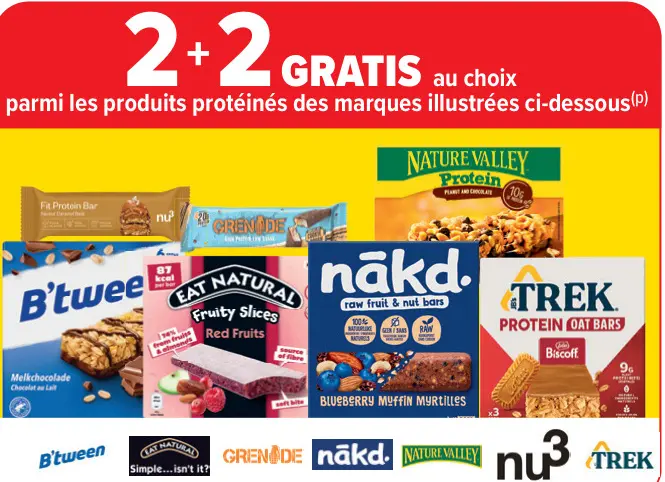 Offre: Protein Bars and Fruity Slices