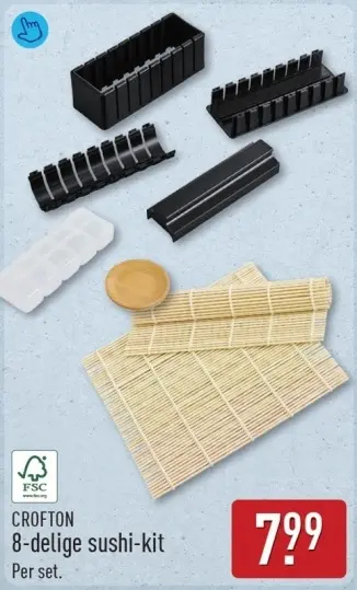 Aanbieding: 8-delige sushi-kit
