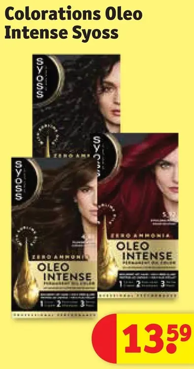 Offre: Colorations Oleo Intense