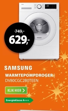 Aanbieding: Samsung DV80CGC2B0TEEN