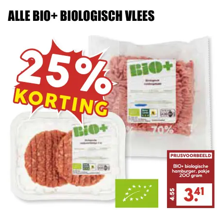 Aanbieding: Alle Bio+ biologisch vlees