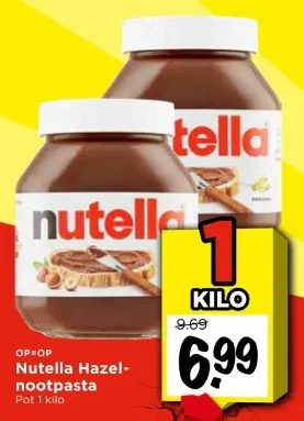 Aanbieding: Hazelnootpasta