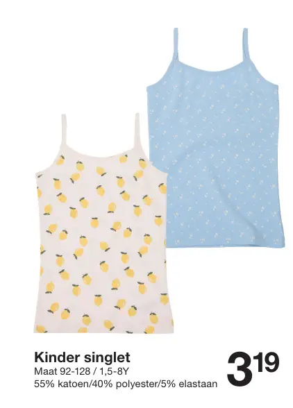 Aanbieding: Kinder singlet