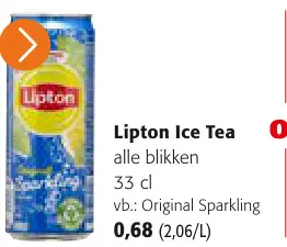 Promotie: Lipton Ice Tea