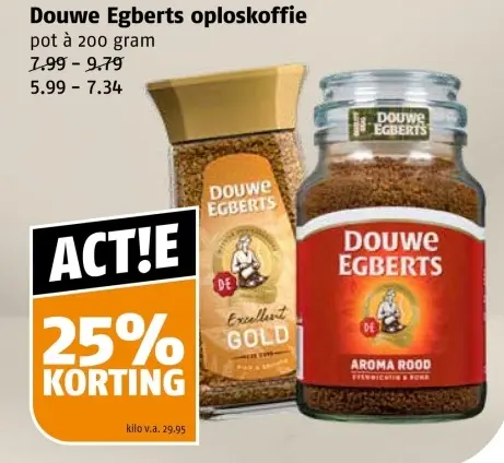 Aanbieding: oploskoffie