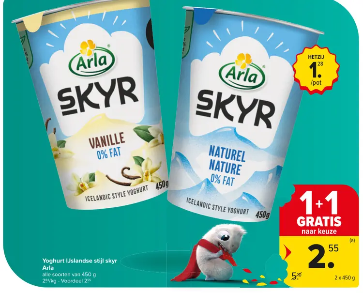 Promotie: Yoghurt IJslandse stijl skyr