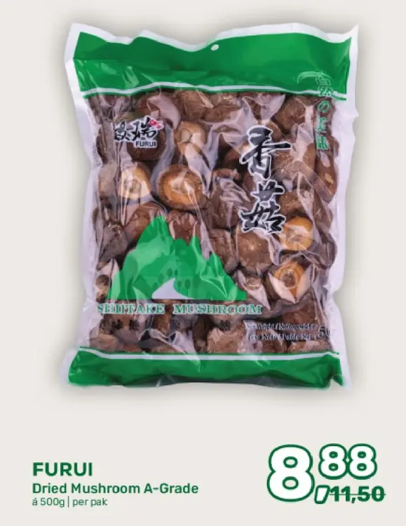 Aanbieding: Dried Mushroom A-Grade