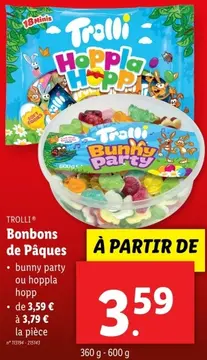 Offre: Bonbons de Pâques