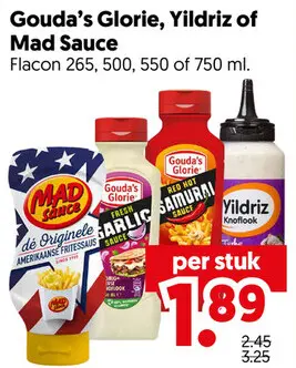 Aanbieding: Gouda's Glorie, Yildriz of Mad Sauce