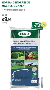 Aanbieding: Horta - gekorrelde magnesiumkalk