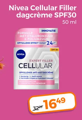 Aanbieding: Cellular Filler dagcrème SPF30