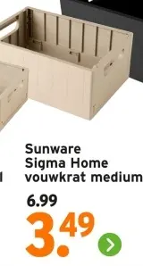 Aanbieding: vouwkrat medium