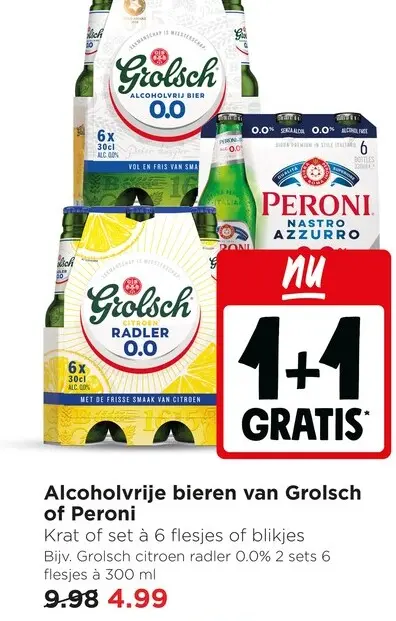 Aanbieding: Alcoholvrije bieren
