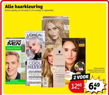 Aanbieding: Alle haarkleuring