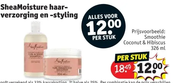 Promotie: haarverzorging en -styling