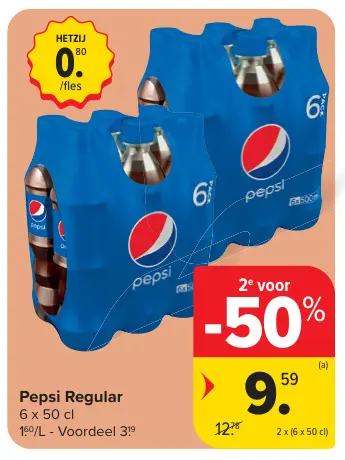 Promotie: Pepsi Regular