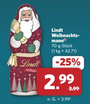 Aanbieding: Weihnachtsmann