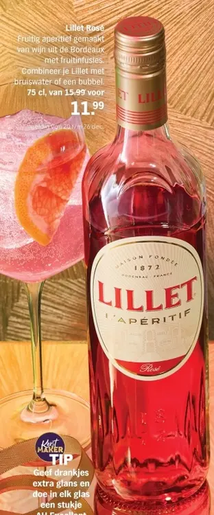 Aanbieding: Lillet Rosé