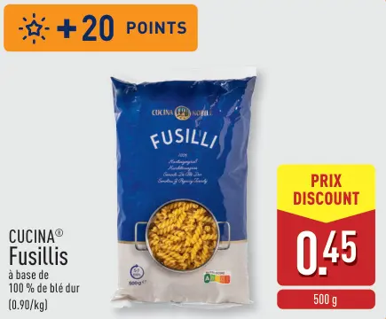 Offre: Fusillis