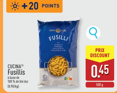 Offre: Fusillis