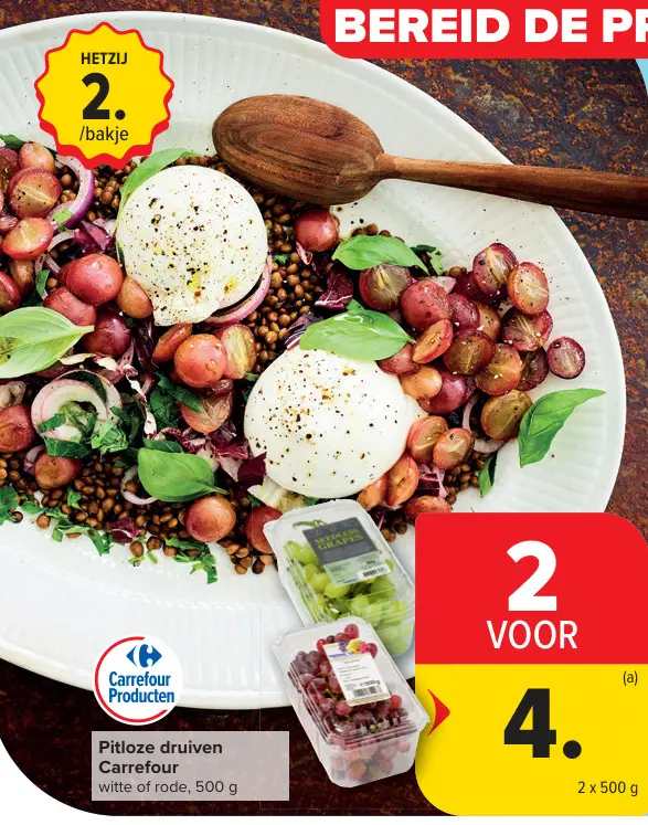 Promotie: Pitloze druiven