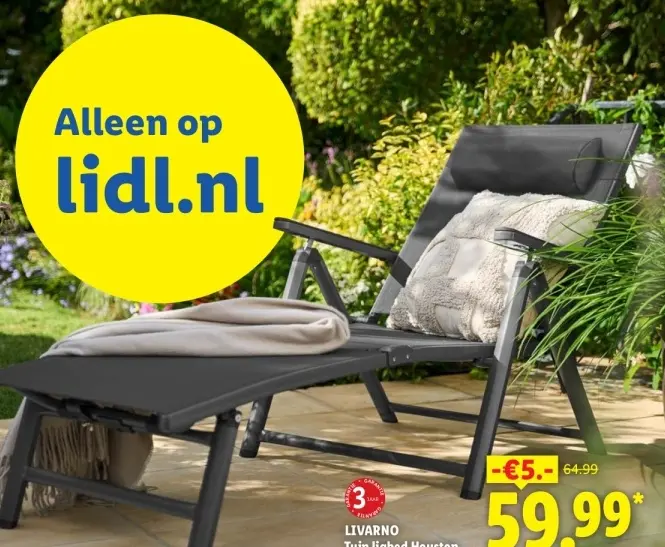 Aanbieding: Tuin ligbed Houston