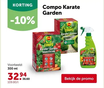 Aanbieding: Compo Karate Garden