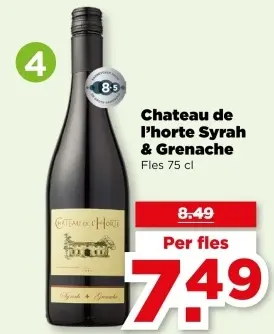 Aanbieding: Chateau de l'horte Syrah & Grenache