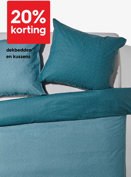 Aanbieding: dekbedden en kussens