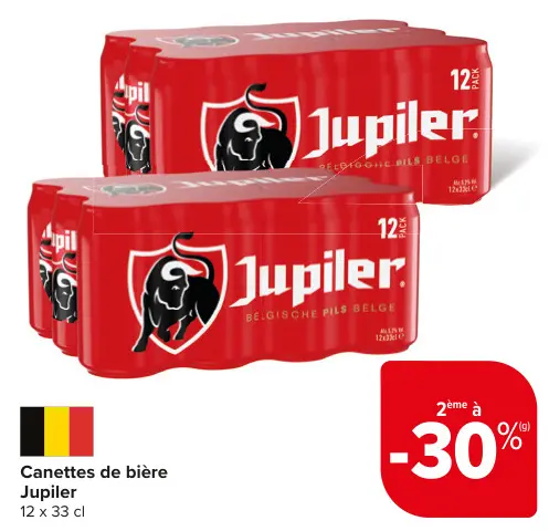 Offre: Canettes de bière